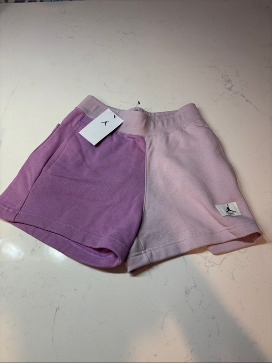 Jordan Pants - Jordan Two-Tone Lilac and Light Pink Women's Shorts